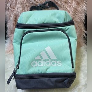 Adidas Mint Green and Gray Insulated Lunch Bag Cooler